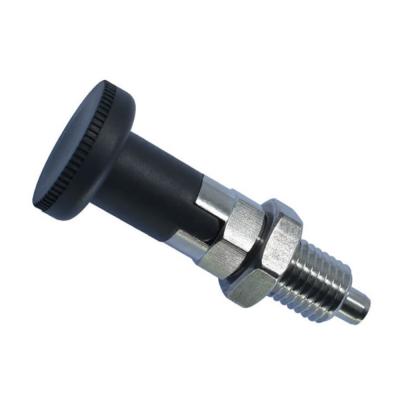 China ZINC GN617.1 Factory Price Stainless Steel Self Locking Spring Loaded Index Plunger With Hex Collar for sale