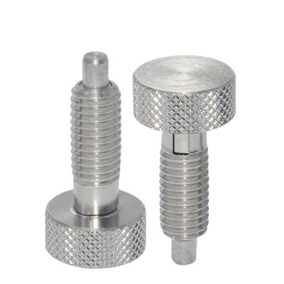 China ZINC Hot Sale SS304 SS316 Carbon Steel Galvanized Button Styling Retractable Spring Plungers Pin for sale