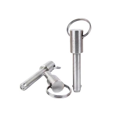 China High Quality Customized Lock Stainless Steel Pin With Ball Ring Grip Quick Release Stainless Steel for sale