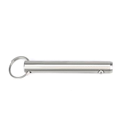 China ZINC OEM A2 A4 Inch and Metric Ring Grip Quick Release Pins with Two Steel Balls for sale