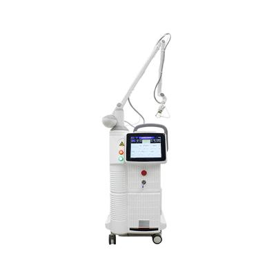 China Anti-Puffiness Stretching Products 2021Skin Care Whitening Stretch Marks Removal Laser Resurfacing CO2 Laser Beauty Machine for sale