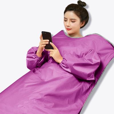 China Wrinkle Suit Hot Sauna Weight Loss Remover 2022 Suana Room Health Infrared Heating Detox Blanket for sale