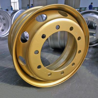 China 22.5*9.00 steel wheel wheel with good quality for sale