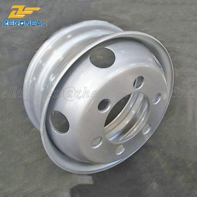 China 17.5X6.00 Steel Trailer Truck Wheels Aluminum Alloy Wheel Rim/Alloy Bus Wheel Rim On Sale for sale