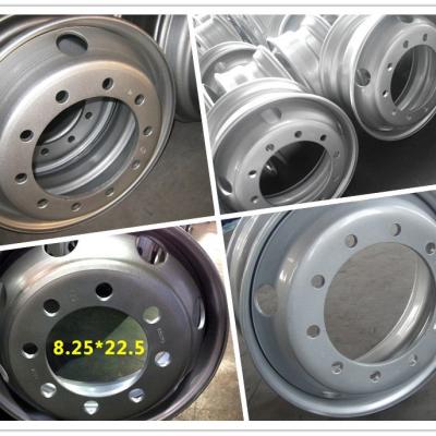 China Steel 9.00 x 22.5 --tubless steel wheel for sale