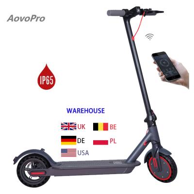 China USA DE Warehouse Fast China UK Foldable Self-Balancing Custom Electric Scooter 350 Watt Aovo Unisex Pro Motor For Adults for sale