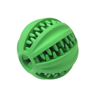 China Stocked Durable Non-Toxic Mazon Success Pet Rubber Tooth Cleaning Leaky Food Dog Chew Toy for sale