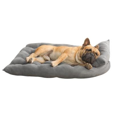 China Multifunctional Changeable Buckskin Stocked Sofa Pet Bed Cushion High Quality Plush Comfort Faux Buckskin for sale