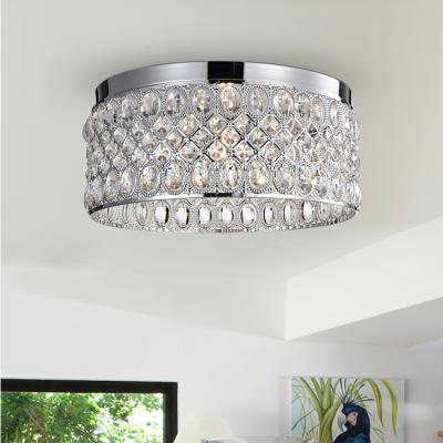 China Flush Mount Crystal Ceiling Light Decoration Lights Residential Recessed Modern Kitchen Ceiling Lights For House for sale