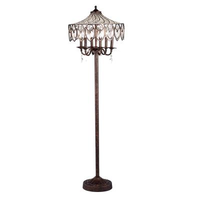 China Crystal Decorative Standard Floor Lamp For Living Room Decoration Decoration for sale