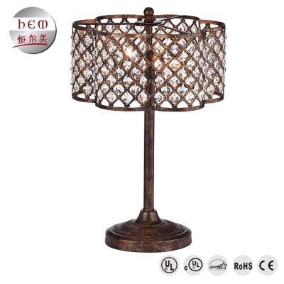 China American Style Wrought Iron Lamp Shades Like Office Chandelier Table Lamp Table Desk Lamp for sale