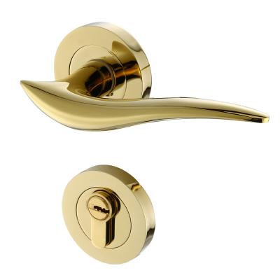 China Zinc Alloy Factory Sale Various Wood Door Smart Cylinder Lock Handle Lock Interior Doors for sale