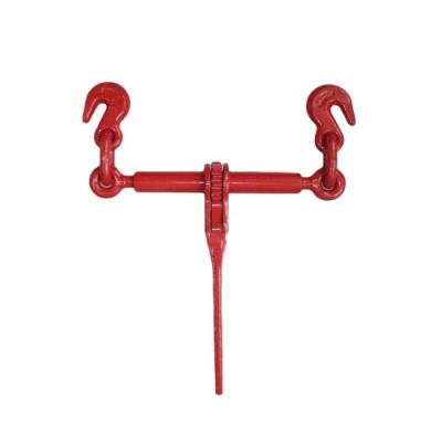 China Carbon Steel Painted Red Steel Ratchet Type Load Binding Binding for sale