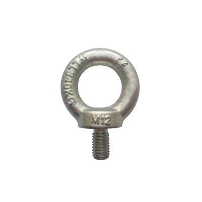 China C15 Steel Galvanized Forged DIN580 Eye Bolt for sale