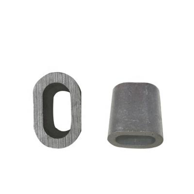 China Wire Rope Fitting DIN3093 Aluminum Ferrule And 8 Shape Ferrule For Wire Rope for sale