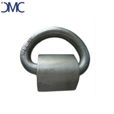 China Carbon Steel United Carbon Steel 19mm Forged Rigging D Ring for sale