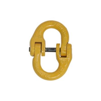 China ALLOY painted yellow forged chain connector link rod for sale