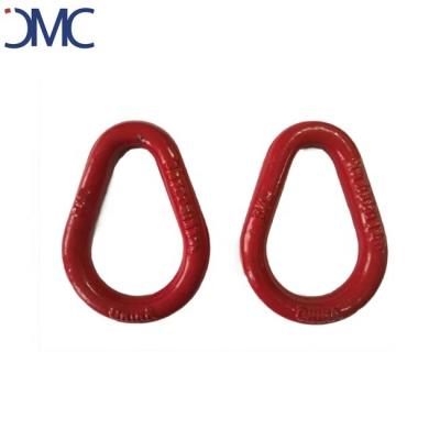 China Hardware Color Painted Forged Pear Shaped Connecting Links For Chain for sale