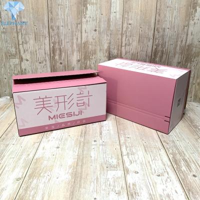 China Disposable Glossy Lamination Corrugated Cardboard Boxes AI CDR Available for sale