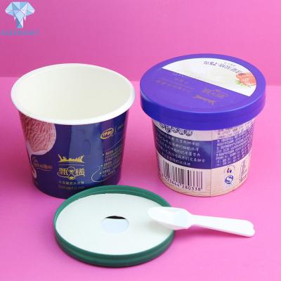 China Eiscreme-Papier-Schale der Partei-3oz zu verkaufen