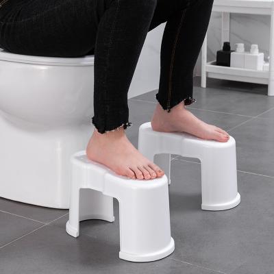 China (Other) Hot Selling Adjustable For Good Posture Squatting On Go Toilet Stool Plastic Potty Stool Toilet Stool for sale