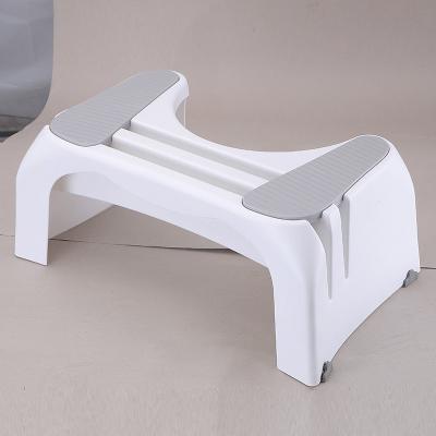 China Storage Household Large Size Plastic Stool Non-Slip Detachable Toilet Stool For Easy Cleaning for sale