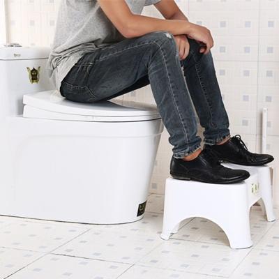 China Wholesale Custom New Style Bathroom Squat Stool Stackable Toilet Stool Logo Squat Potty for sale