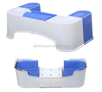 China Storage Squat Stool Detachable Toilet Stool With Cell Phone Holder for sale