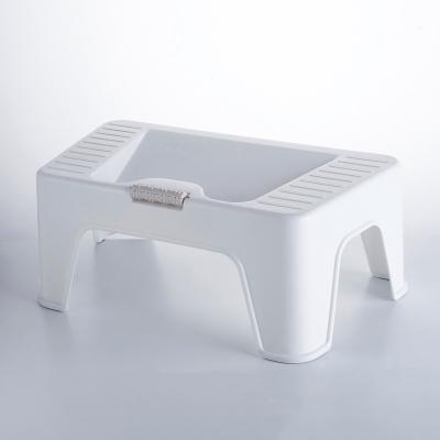 China Healthy Plastic PP Office Stool Footstool With Massager for sale