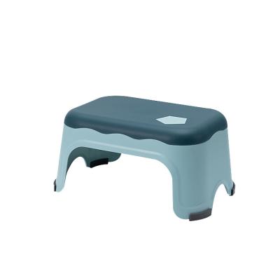 China Children's bench plastic-reinforced small stools home creative cute low stool star can be stacked in the living room for sale