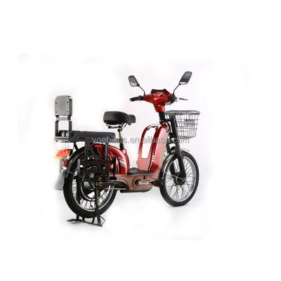 China Aluminum Electric Bicycle Vietnam 48V 350W Cargo Charging Electric Motorcycles Made In China for sale