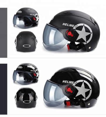 China New Arrival PP/Plastic Motorcycle Open Face Helmet Bicycle Helmet Electric Scooter Unisex Electric Bike Helmet in stock for sale