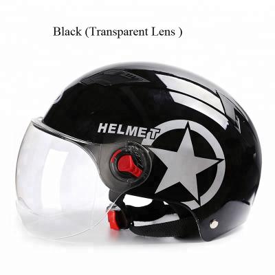 China Colorful PP/Plastic Safety Cheap Price Motorcycle Cycling Open Face Helmet for sale