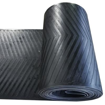 China Wholesale Cheap Poultry Heat Resistant Rubber Rough Top Fertilizer Rubber Conveyor Belt Price for sale