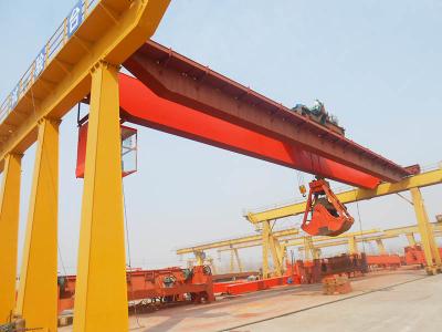 China Grab Crane Is An Automatic Material Retrieval Machine 0-50m Lifting Height Grab Bucket Crane for sale