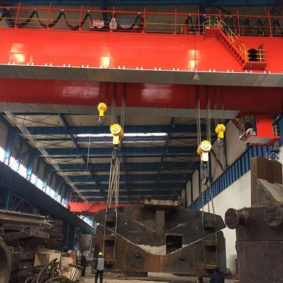 China Lucheng Custom Q235B / Q345B Steel Metallurgical Crane With 3phase AC Power for sale