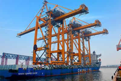 China Bridge Ship To Shore Crane For Workshop Production Sts Container Crane 7KW-60KW for sale