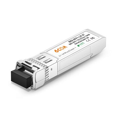 China Telecom Nokia (Alcatel-Lucent) 3HE05037AA 10G SFP+ BiDi Compatible Transceiver 1270nm/1330nm 10 km LC for sale