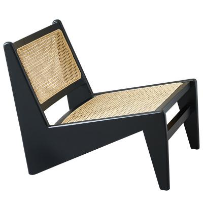 China Nordic Adjustable Solid Wood Rattan Chair Kangaroo Wood Cane (Other) Dining Chair for sale