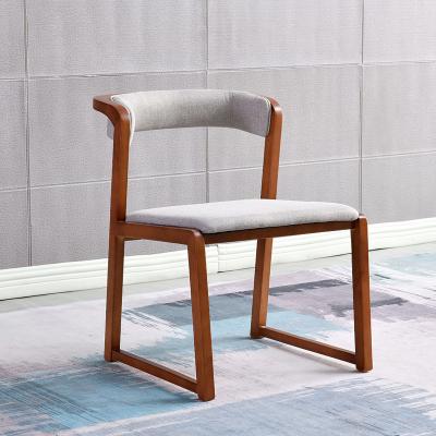 China Home Furniture Wood Stool Chairs (Other) Wood Upholstered Leather Chair Adjustable for sale