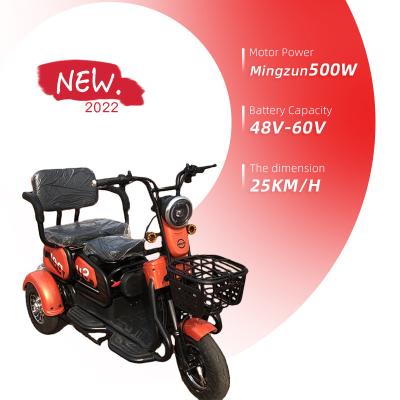 China 2022 New Product Ideas OEM Electric Cheap High Speed ​​Three Wheel Electric Trike Passenger Trike For Adults for sale