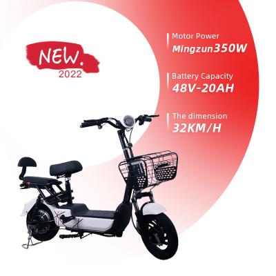 China Best Quality 350W 48V 2 Wheel Steel Wear Resistant Shock Absorbing Adult Electric Bicycle Electric Bicycle Battery for sale