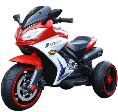 China Ride On Toy 2022 Factory Price Top Selling Children's Motorcycle 3 Wheels Kids Electric Motorcycle For Kids With Dual Drive for sale