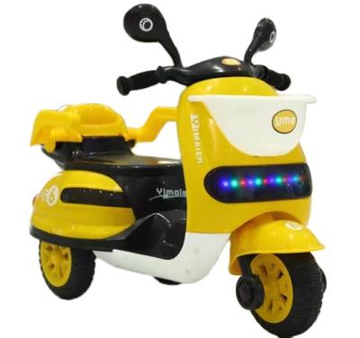 China Ride On Toy Selling Plastic Baby Driving Motorcycle Children Ride On Toy Car Remote Control Children's Electric Motorcycle With Handle Bar for sale