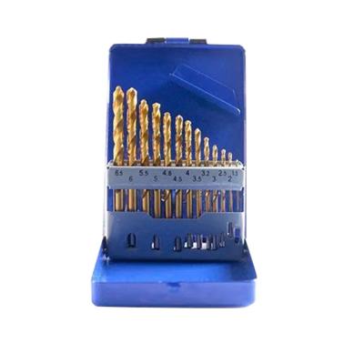 China High Quality Metal Drilling Factory pieceTwist 13 Drill Bit Set Straight Leg Iron Metal Drilling for sale