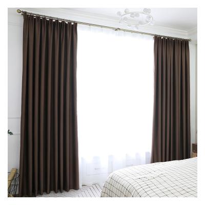 China Modern Blackout Innermor Blackout Curtain For Bedroom Solid Curtains For Living Room Home Decor Drapes Ready Made for sale