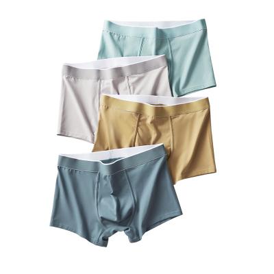 China Antibacterial Simple Male Men's Panties High Quality Simple Cotton Underwear Cotton Comfort Briefs Boxers Briefs for sale