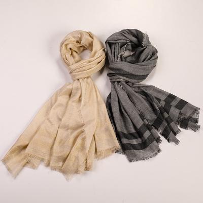 China Cashmere Wool Blends Cashmere Hijab Scarf Wool Cashmere Oversized Shawl Stole Scarf for sale