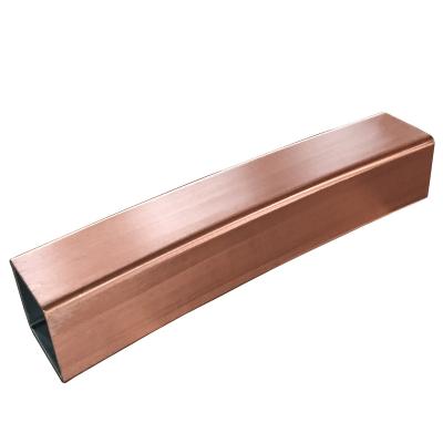 China High quanlity 80*80mm Copper mould tube manufacturer square billet en venta