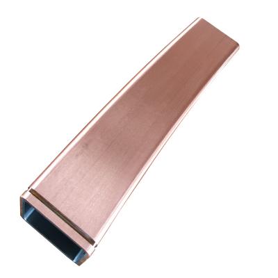 China Custom prime concast copper tube steel billet price 180*180 mm copper mould tube en venta